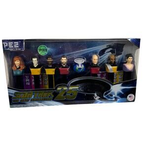 Star Trek PEZ Collectors Set Exclusive Next Generation 25th Anniversary 143237